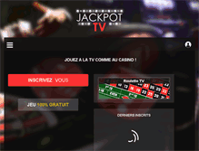 Tablet Screenshot of jackpottv.fr